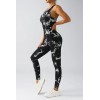 Безшовный мраморный комбенизон Leggings Body Cannota Marble 21